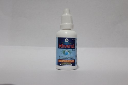 Mineral Drops Liquid Age Group: For Adults