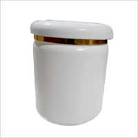 Plastic White Jar Bottle