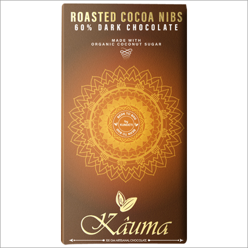 Roasted Cocoa Nibs Dark Chocolate