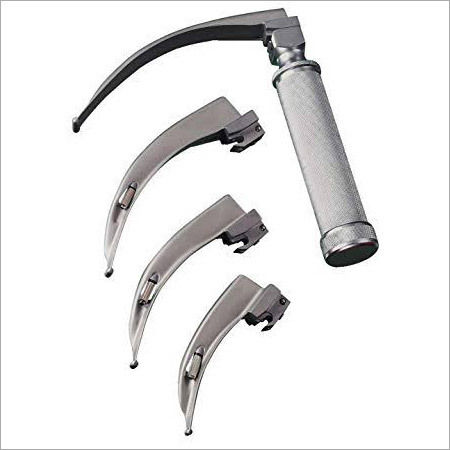 Steel Medical Laryngoscope Set