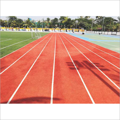 Synthetic Rubber Running Track