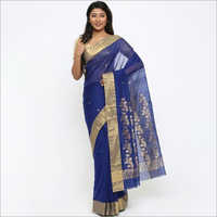 Ladies Havi Pallu Chanderi Saree