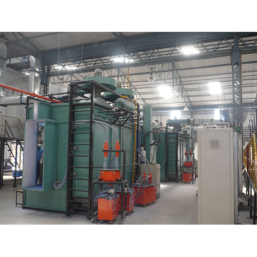 Cartridge Type Powder Coating Conveyorised Booth with Recycling System