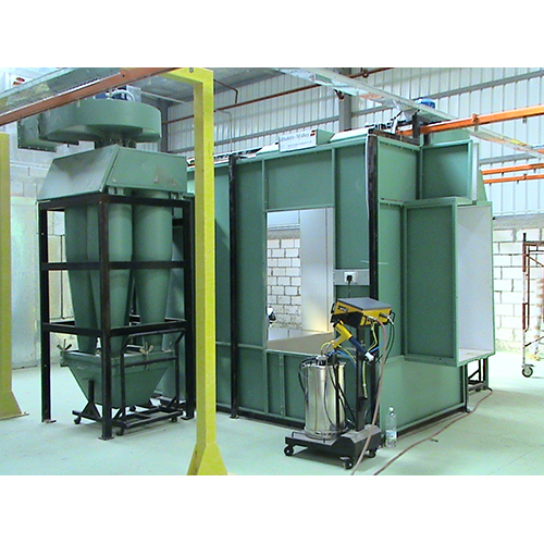 Powder Coating Booth With Cycn Recovery