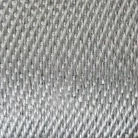 Wire reinforced fiberglass fabric