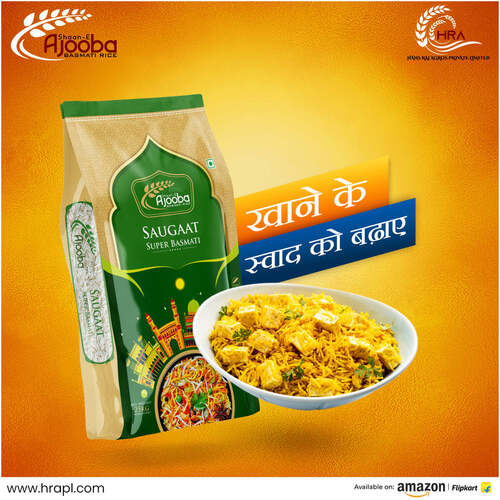 Ajooba 'Saugaat' Super Basmati Rice