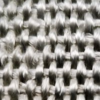 Wire reinforced fiberglass fabric