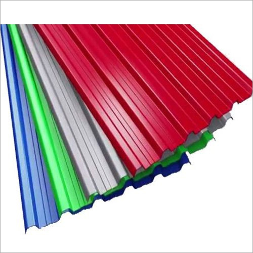 GI Color Coated Corrugated Roofing Sheet By AHAAN ENTERPRISES