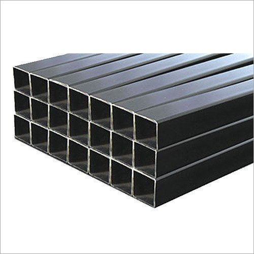 MS Square Tube - Mild Steel, Various Dimensions , Variable Wall Thickness , Plain End Type , Meets ASTM and BS Standards