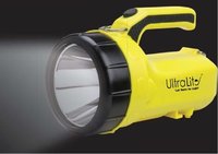 Ultra Work Light - Rechargeable Led Explosion Proof Torch | High/medium/low/off Modes, Ip54 Rated, Lightweight (1120g), 222m Beam Reach, 256x136x170mm