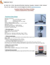 Chemical Flowmeter