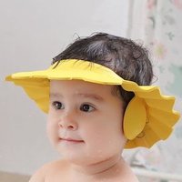 Baby Shower Cap - Soft Waterproof Material , Adjustable Design For Comfort And Protection