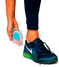 Heel Cushion Silicon K-02 - Silicone Material, Sizes S, M, L, Xl | Hypoallergenic Design, High Cushioning Coefficient, Anatomically Shaped