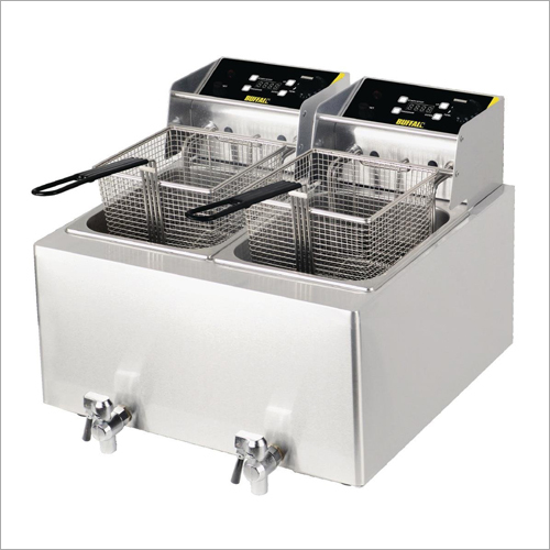Double Tank Table Top Electric Fryer