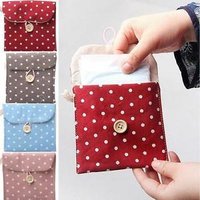Women's Printed Sanitary Pad Pouch