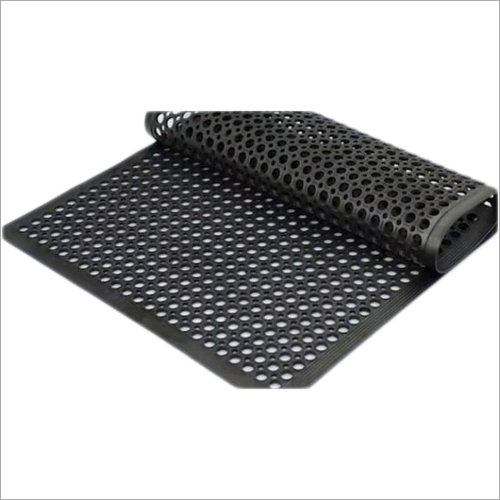 Black Kitchen And Restaurant Rubber Mats