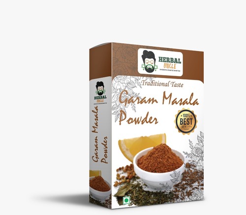 Garam Masala Powder - Dark Brown, 50 Grams | Original Punjabi Taste, Blended Powder, Shelf Life: 12 Months, Store in Dry Cool Place