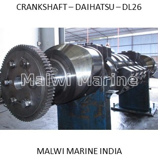 Crankshaft-daihatsu-6dl26-6dlm26-8dl26 Supplied India