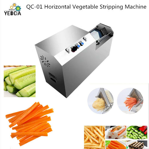 QC-01 Horizontal Vegetable Stripping Machine