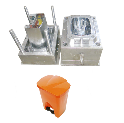 Plastic Pedal Dustbin Mould Cavity: 1 Cavity