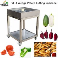 VF-4 Wedge Potato Cutting Machine Carrot Cucumber Separating Machine