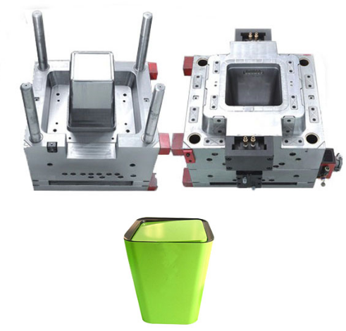 Plastic Trash Bin Mould Cavity: 1 Cavity