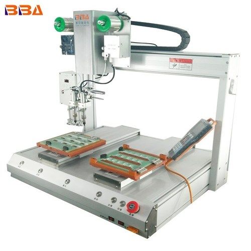 China Double-Ended Double-Station Soldering Machine Welding Machine for electronics