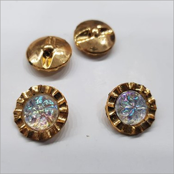 Rainbow Colour Fancy Button