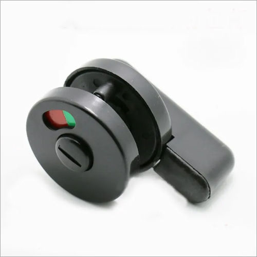 Black Pvc Bathroom Door Lock