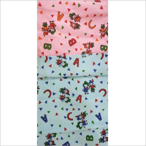 Washable Printed Flannel Fabric