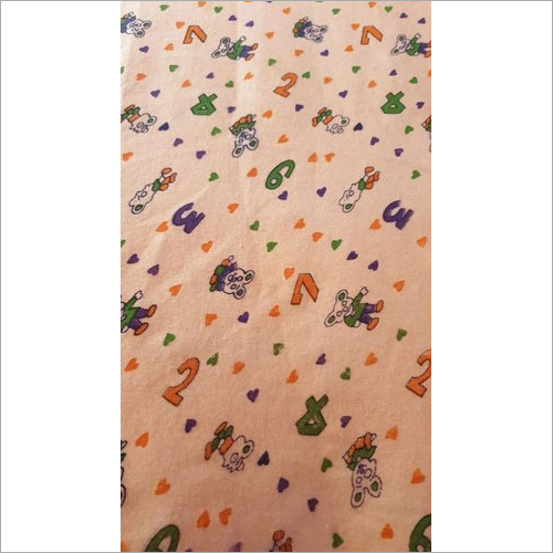 Washable Fancy Flannel Fabric