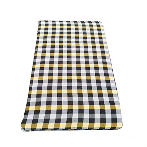 Check Cotton Zipper Mattress Cover