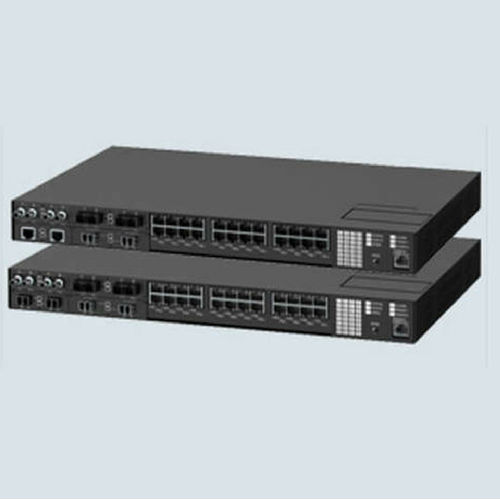 Siemens Ruggedcom RSG2100 19" Rack Mount Managed Ethernet Switches - Galvanized Steel Enclosure, -40°C to +85°C Operating Temperature, Enhanced Cyber Security, Modular PoE Support