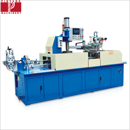 Automatic PLC Coiling and Wrapping Machine