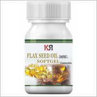 Flaxseed Oil Softgel Capsules