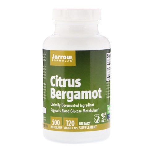 Jarrow Formulas Citrus Bergamot 500 Mg 120 Veggie Caps Efficacy: Promote Healthy & Growth