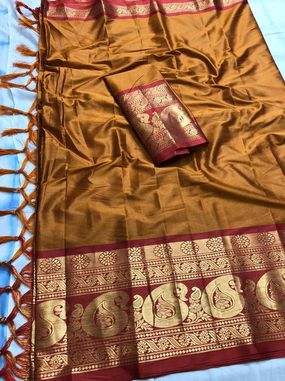 Pure Cotton Silk Saree