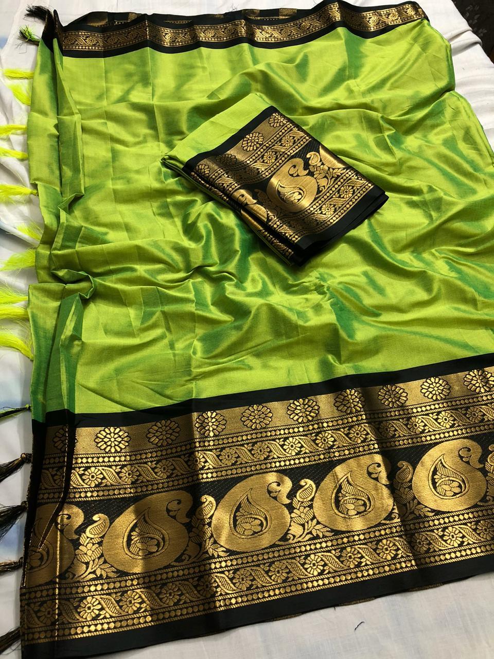 Pure Cotton Silk Saree