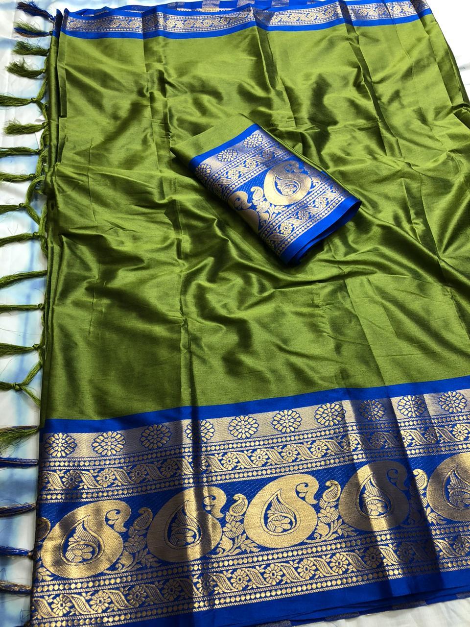 Pure Cotton Silk Saree