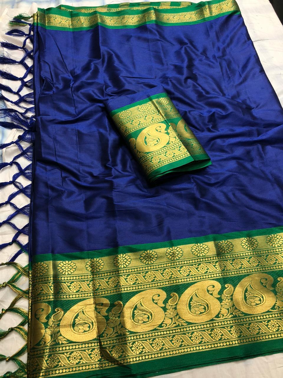 Pure Cotton Silk Saree