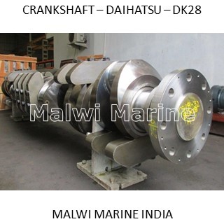 Crankshaft-daihatsu-6dk28-6dkm28-8dk28-8dkm28 Supplier India By MALWI MARINE