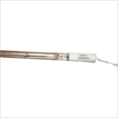 Short Wave Infrared Heater - Quartz Glass, 1000mm Length | 1000W Power, 220V Voltage, 800Â°C Operating Temperature, 1.5kg Weight, 1 Year Warranty