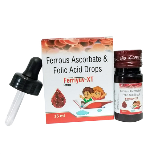15 Ml Ferrous Ascorbate And Folic Acid Drops By YUVENTIS PHARMACEUTICALS