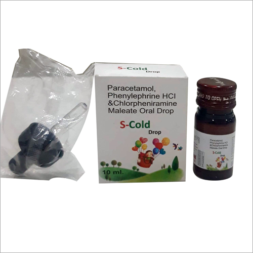 10 Ml Paracetamol Phenylephrine Hci And Chlorpheniramine Maleate Oral Drops By YUVENTIS PHARMACEUTICALS