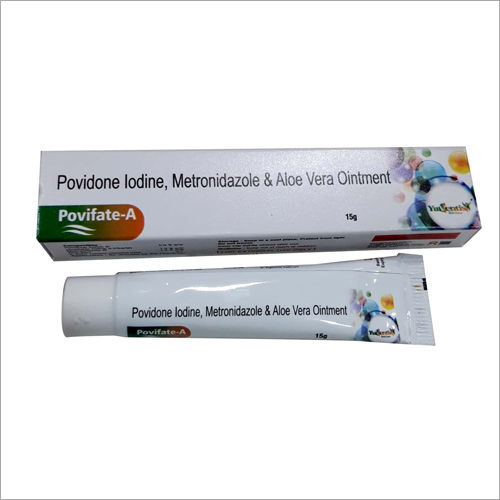 15 Gm Povidone Lodine Metronidazole And Aloe Vera Ointment