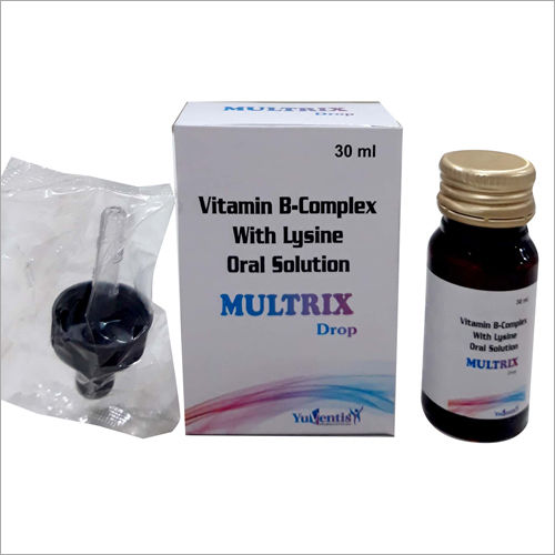 30Ml Vitamin B-Complex With Lysine Oral Solution