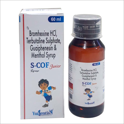 Bromhexine Hci Terbutaline Sulphate Guaiphenesin And Menthol Syrup