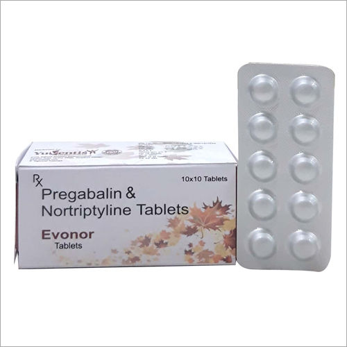 Pregabalin And Nortriptyline Tablets