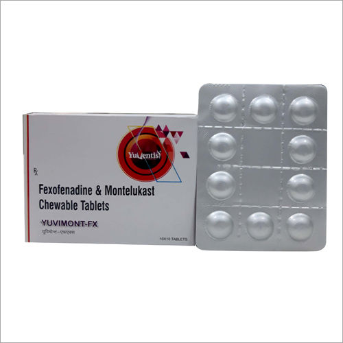 Fexofenadine And Montelukast Chewable Tablets