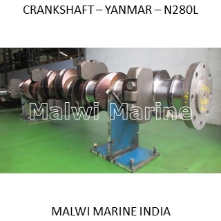 Crankshaft-yanmar-6n280l-8n280l Supplier India By MALWI MARINE